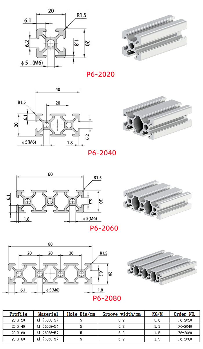 20 Series T-Slot Aluminum Extrusion Profile.jpg