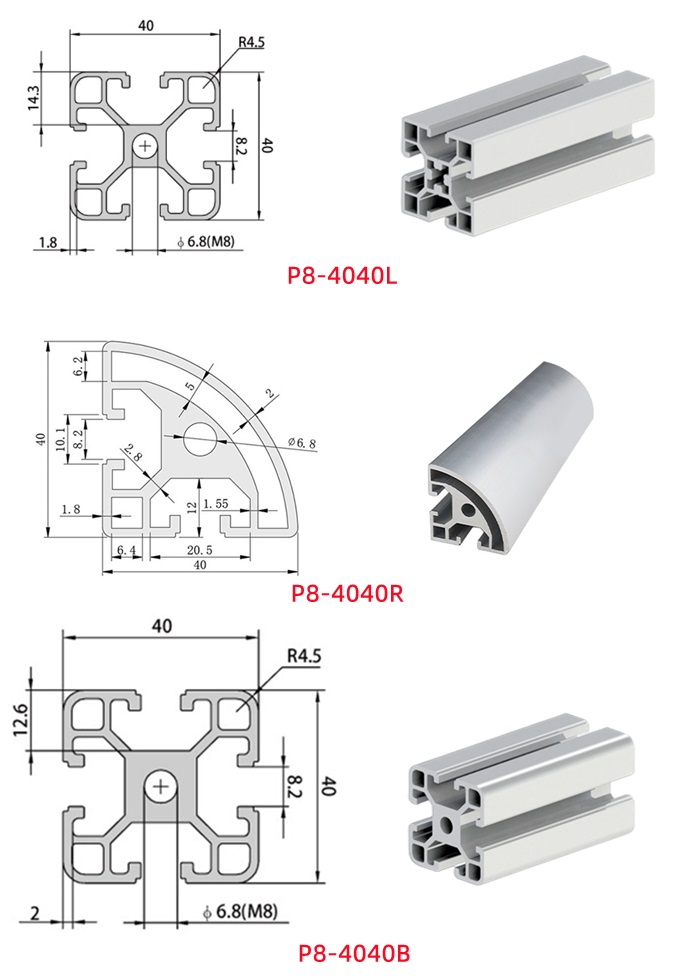 4040 European Standard Anodized Aluminum Profile Extrusion 01.jpg